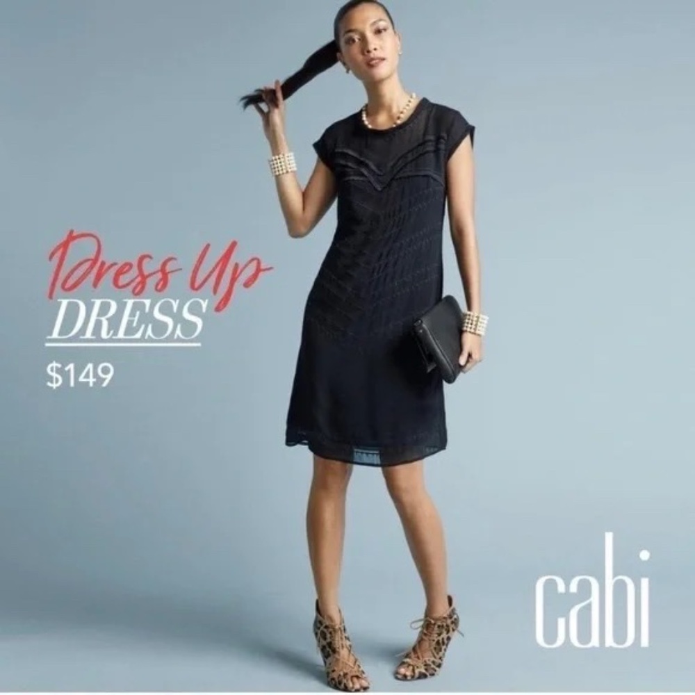 CAbi Dress up Dress- Adorable LBD Little Black Dress 3513